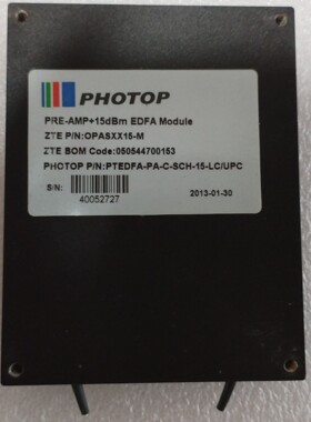 PHOTOP光纤放大器EDFA，议价产品【侨报商行】