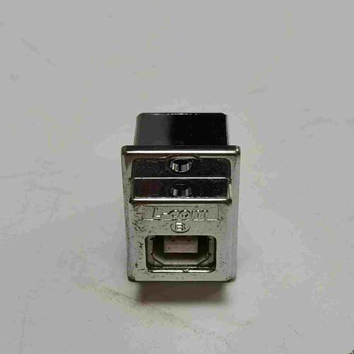 L-com诺通面板安装USB 转接头方B口转A口ECF504~询价