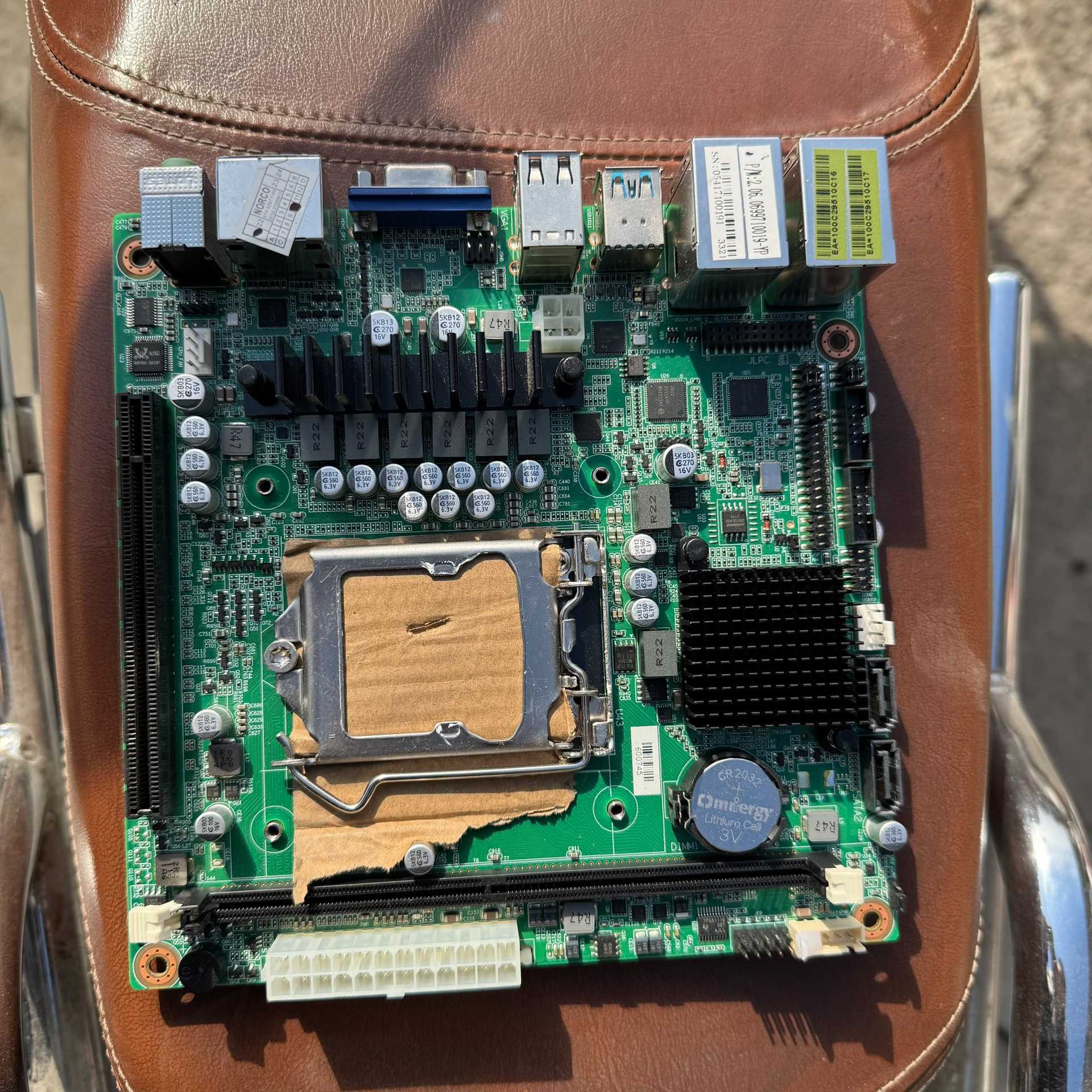 (询价) MITX-6997 华北工控  DDR4工业设备主板