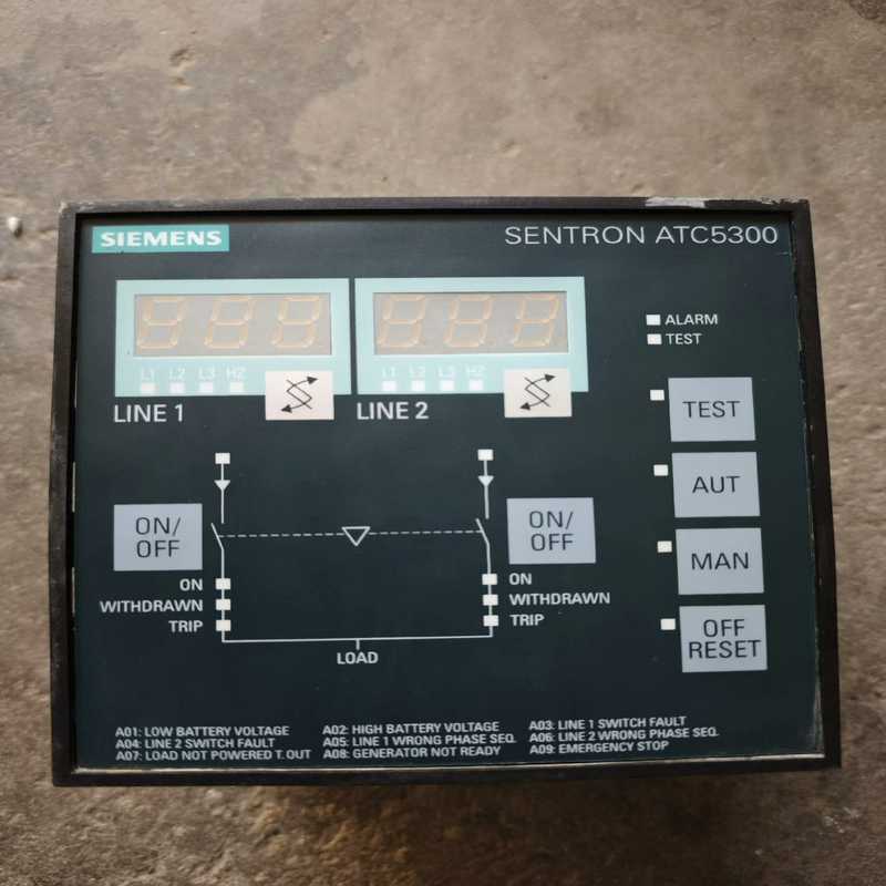 议~ 双电源自动转换开关 控制器 型号 SENTRON