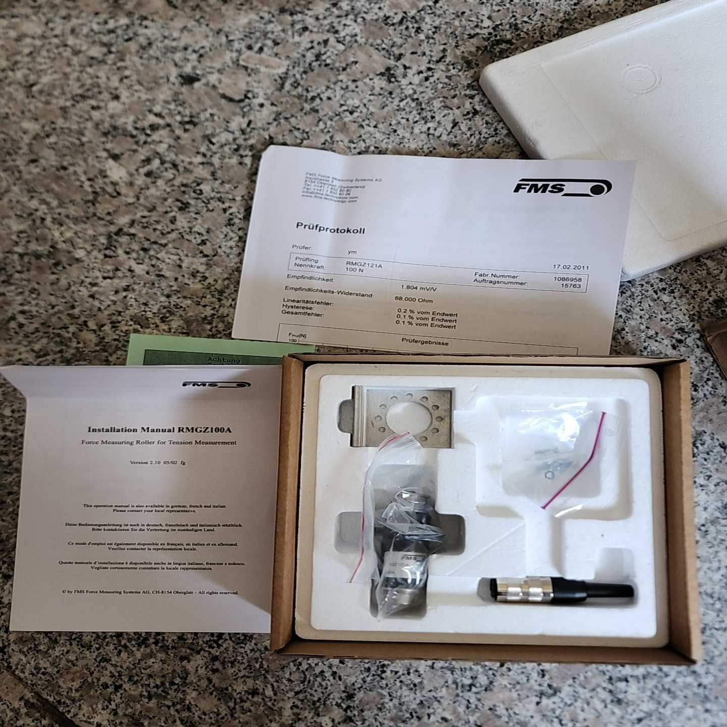 FMS张力传感器RMGZ121A询价