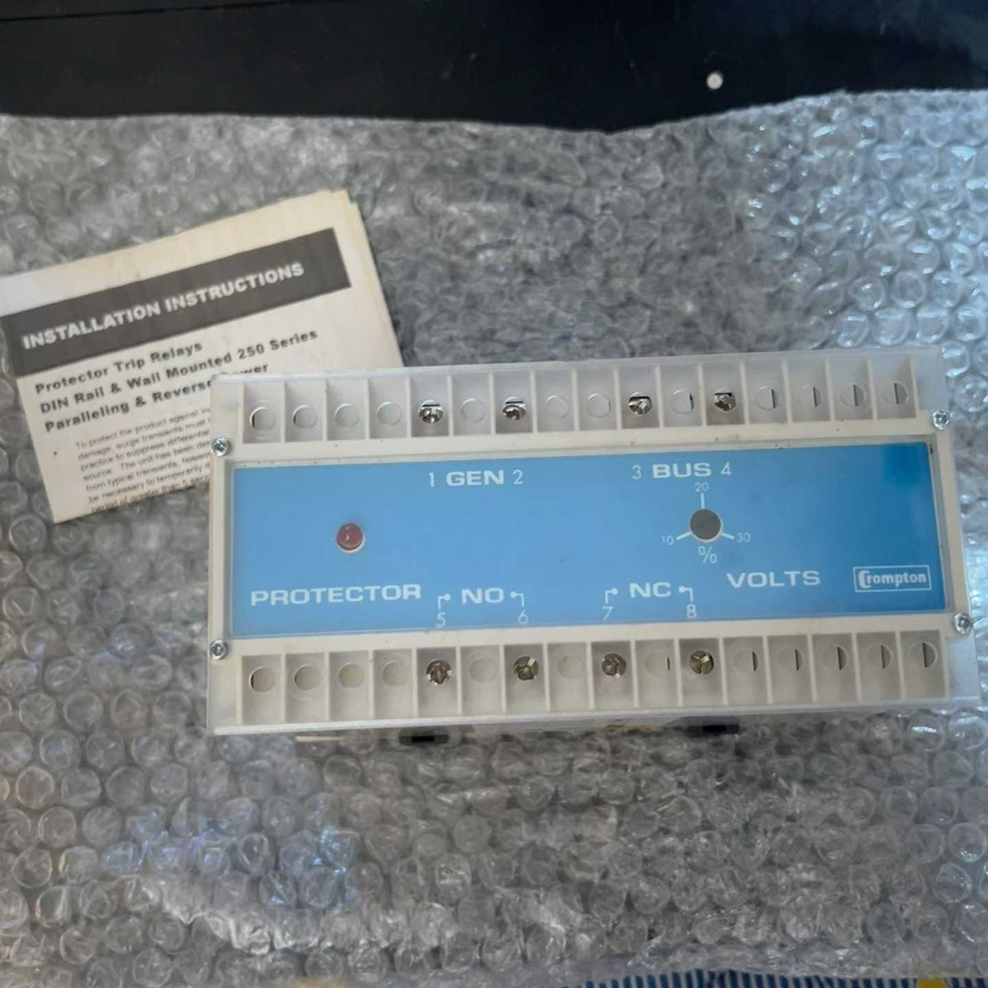 议价产品全新库存 crompto英国克朗普顿欠过压保护继电器 256