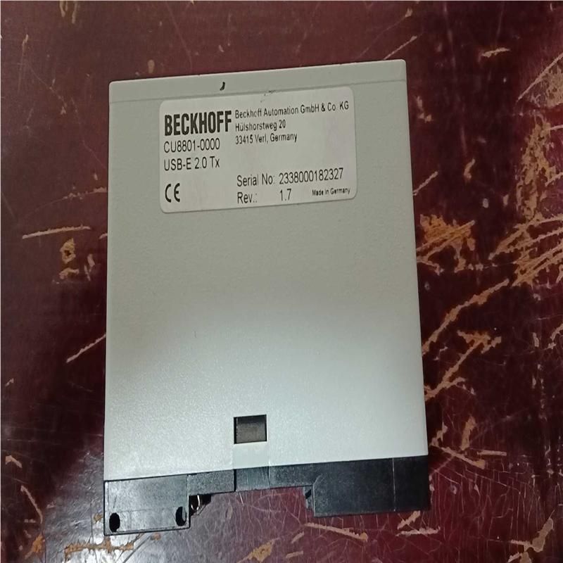 倍福BECKHOFF CU8801-0000 控制模块（基数电子）