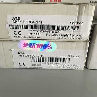 SS822,3BSC610042R1，全新ABB电源，现货