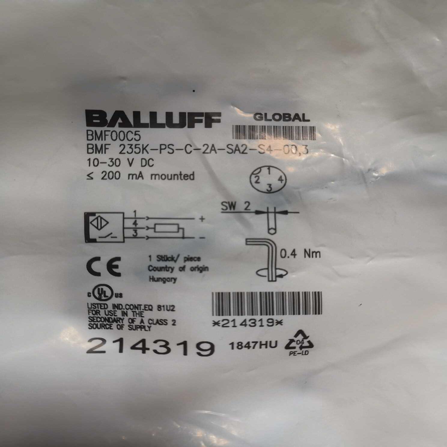 BMF00C5 BMF235K-PS-C-2A-SA2-S4~询价