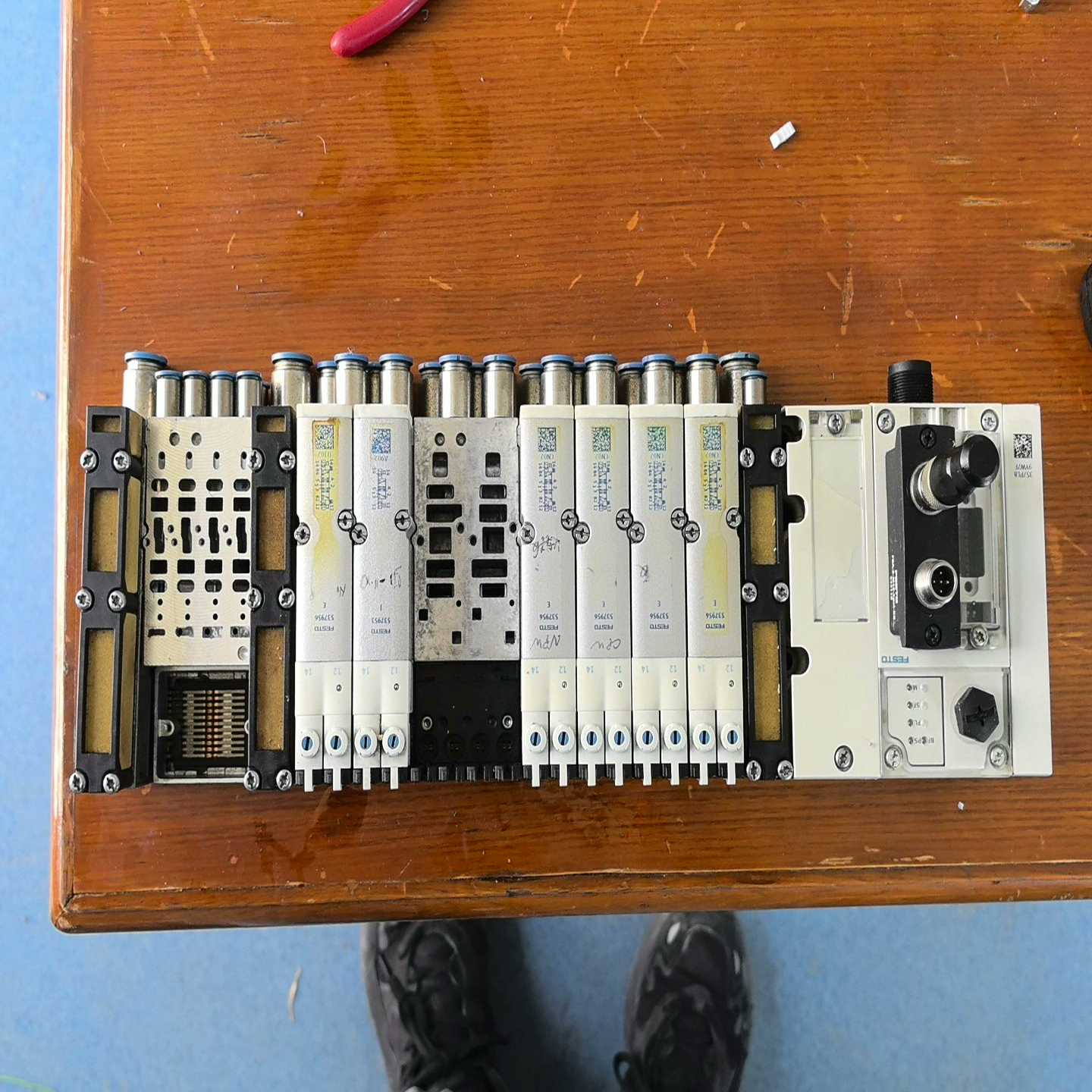 费斯托阀岛底座3S7PL8 9YW7F配537956电磁阀6[浩蓉商户]