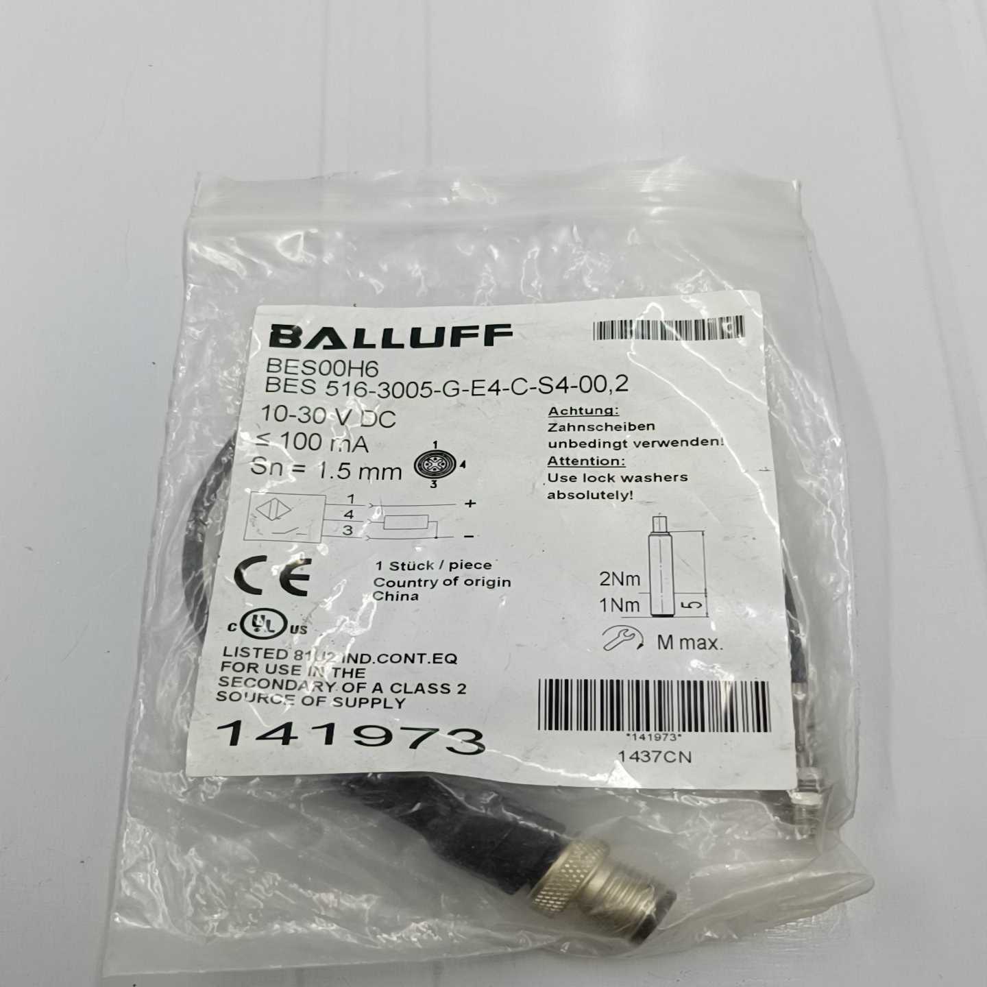 巴鲁夫传感器BES 516-3005-G-E4-C-S4-0~询价
