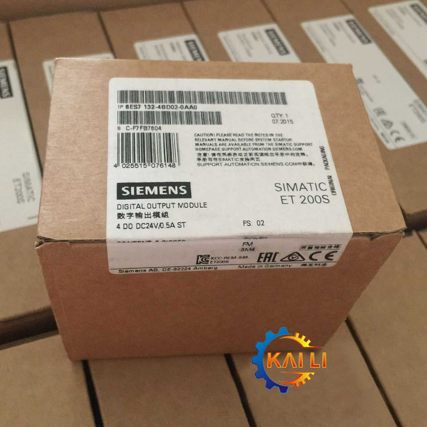 原装6ES75173FP000AB0PLC数字量输出模块