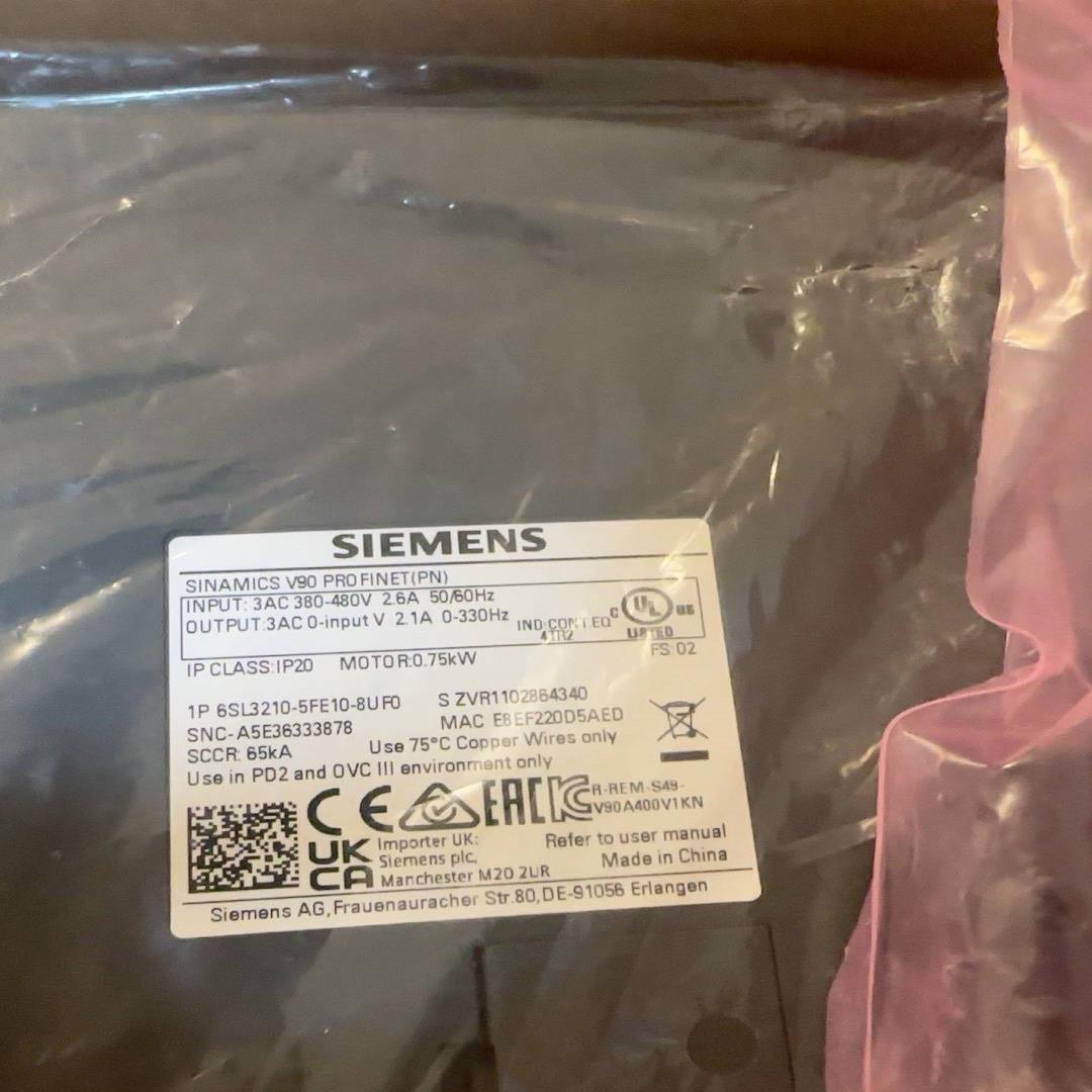 6SL3210-5FE10-8UF0裸机包装烂了询价