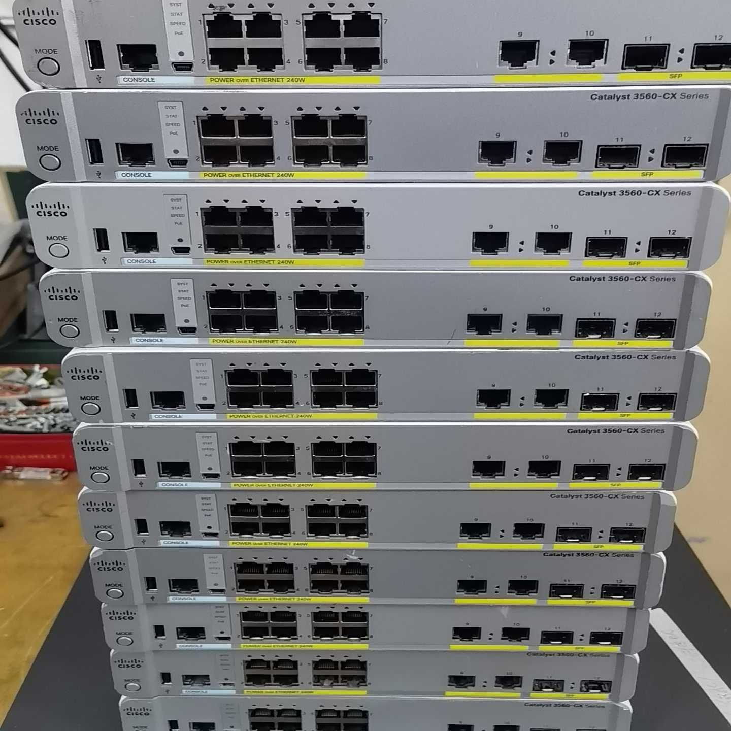 WS-C3560CX-8PC-S 8口千兆poe供电交换机~询价