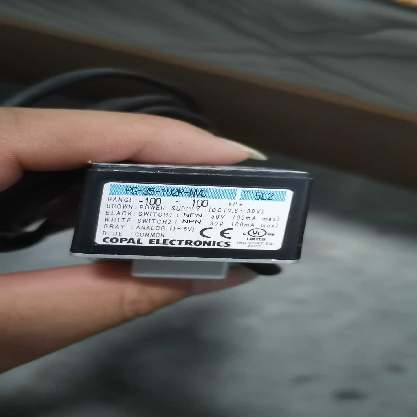 科宝COPAL数字显示压力表PG-35-102R-MC成色新（地坛设备）