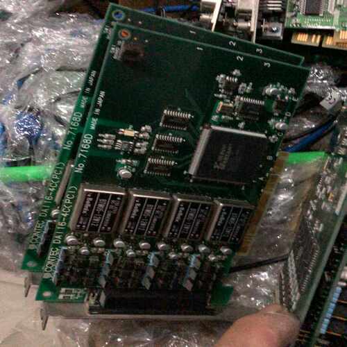 （明明电子）CONTEC DA116-4C(PCI) NO.7168D