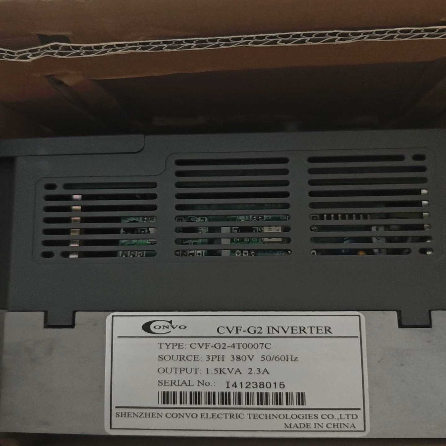 康沃变频器 CVF-G2-4T0007C（佳毅工控）