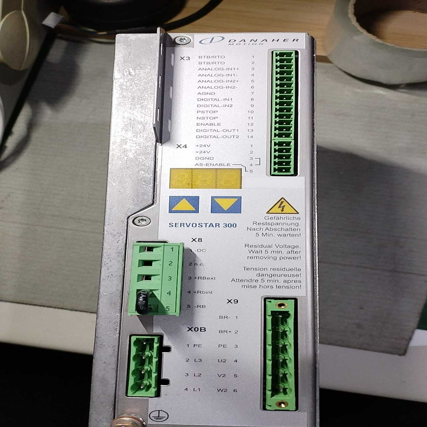 议~danaher motion servostar 303