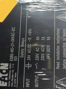 安全继电器ESR5-NO-21-24VAC-DCV~询价