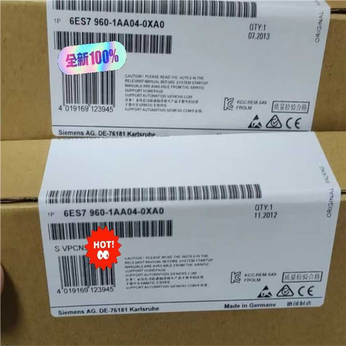 未拆封6ES7960-1AA04-0XA0产品质保一年~询价