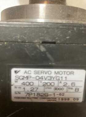 SGMP-04V3YG11现货质保三个月外观无破损功能完好--议价商品