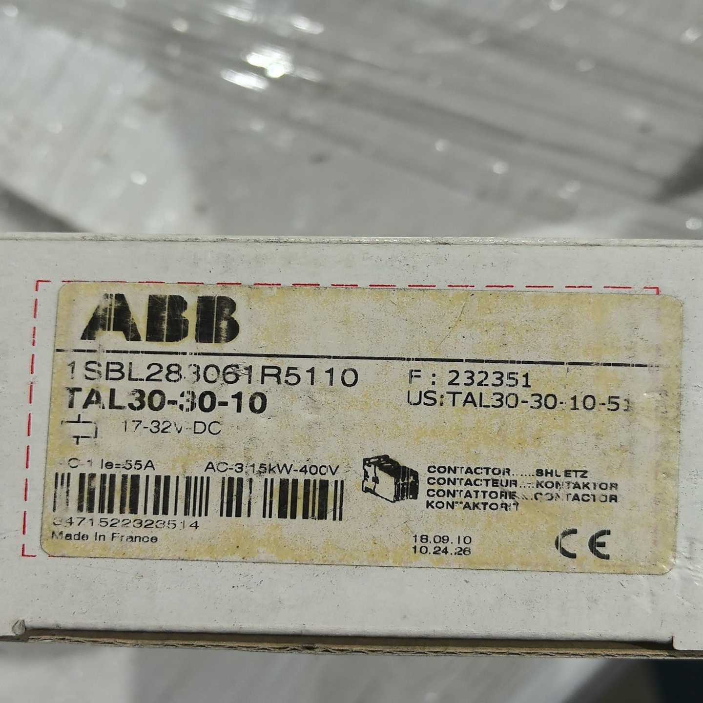 接触器TAL30-30-1017-32VDC询价