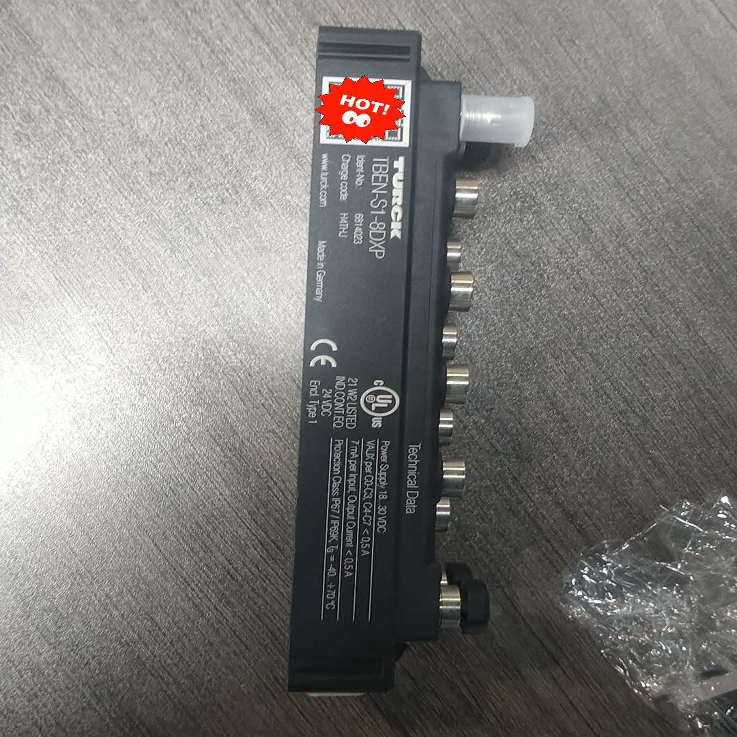 图尔克模块 TBEN-S1-8DXP，远程IO模块，裸新没有~询价