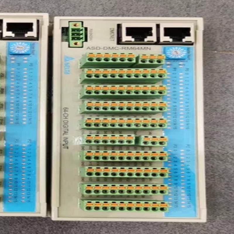 【请询价】ASD-DMC-RM64MN台达PLC远程模块 原装拆机9成