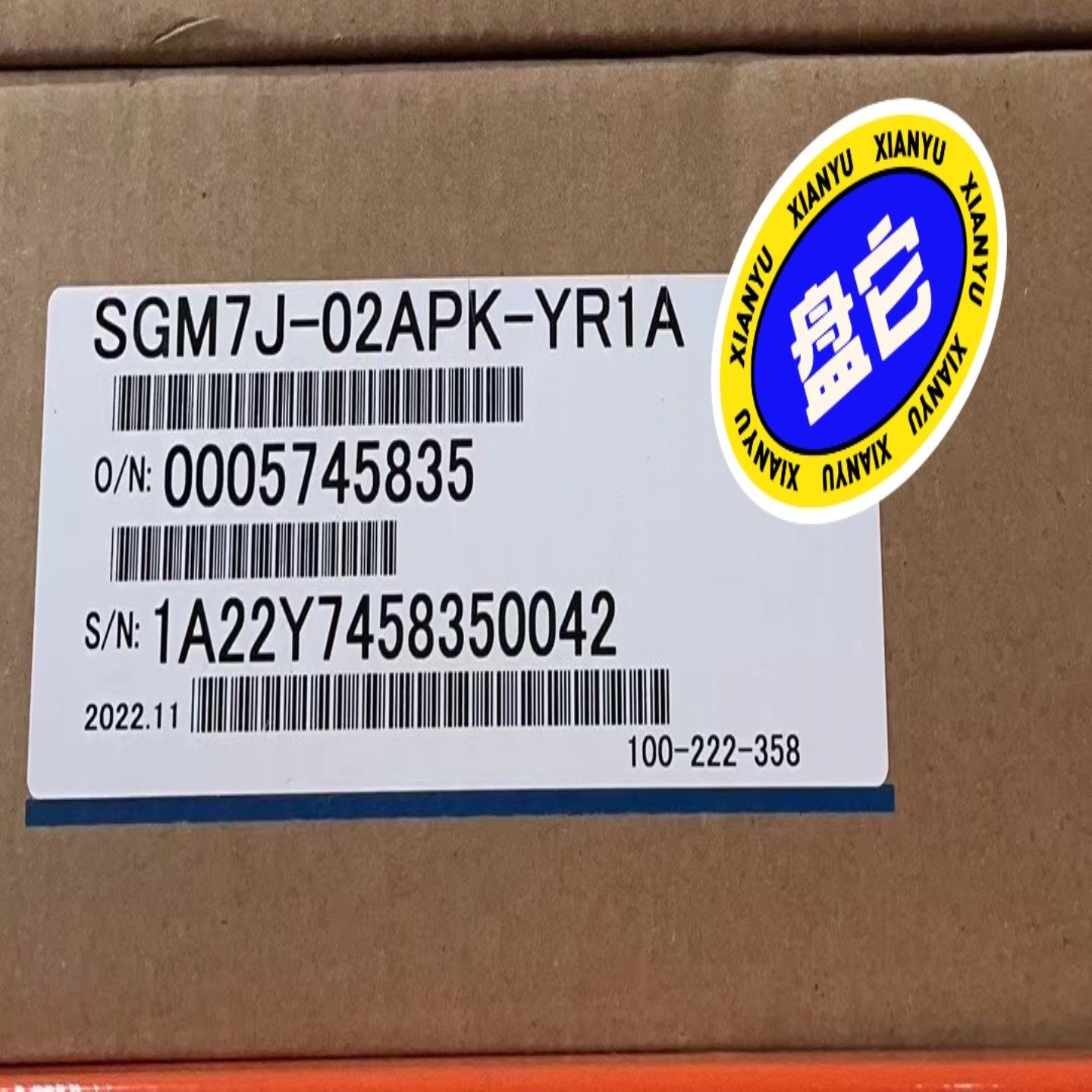SGM7J-02APK-YR1A#YASKAWA/安川 电机~询价