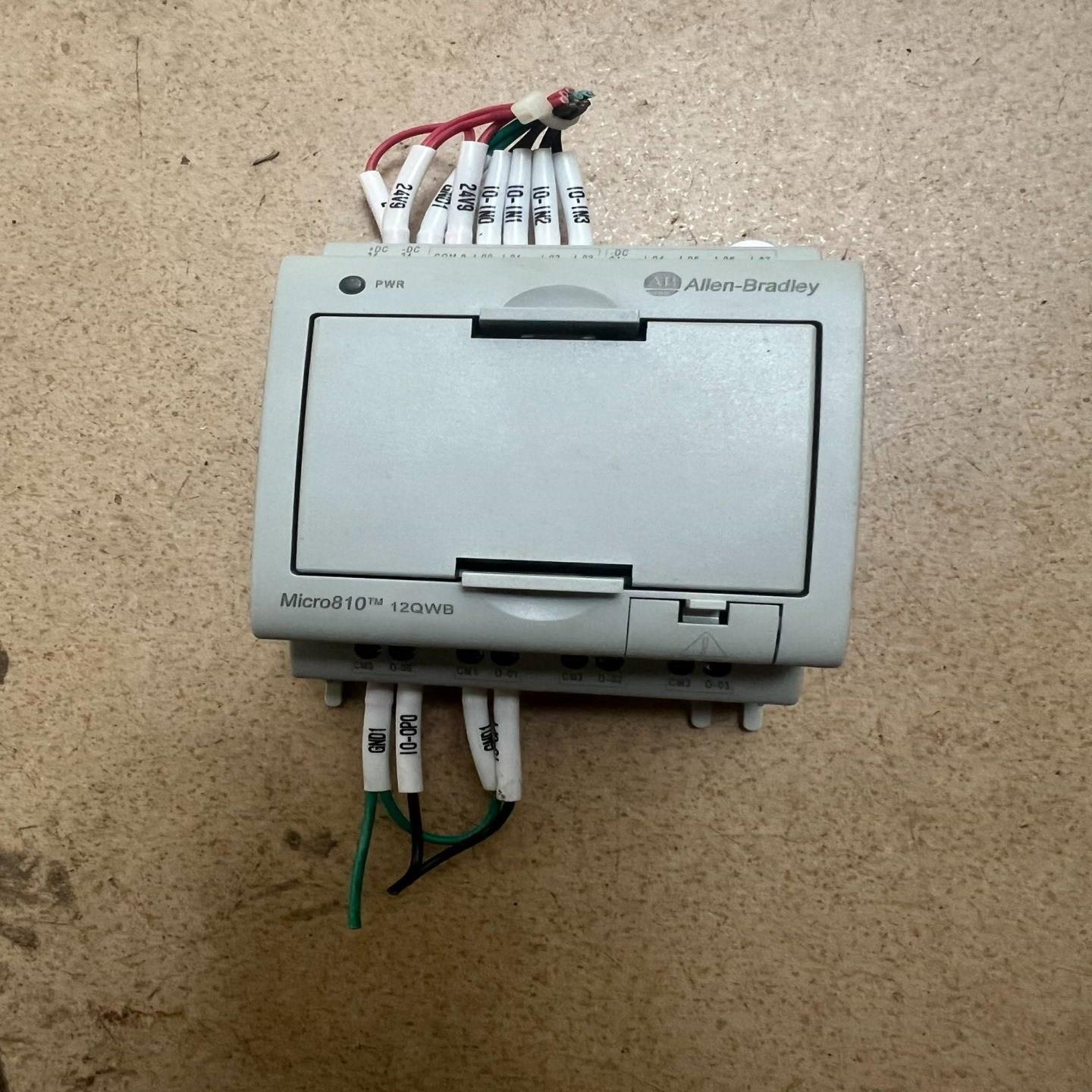 【议价】闲置拆机AB罗克韦尔控制器Micro810功能正常成色漂