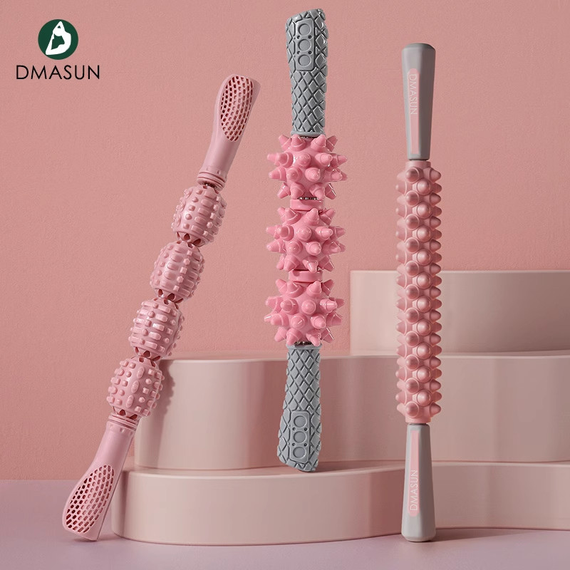 狼牙棒按摩棒滚轮轴肌肉放松瘦小腿筋膜按摩棒深度超痛琅琊按