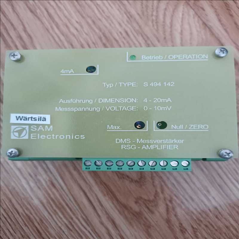 DMS-MEASURING AMPLIFIER  S494（耶耶电子）