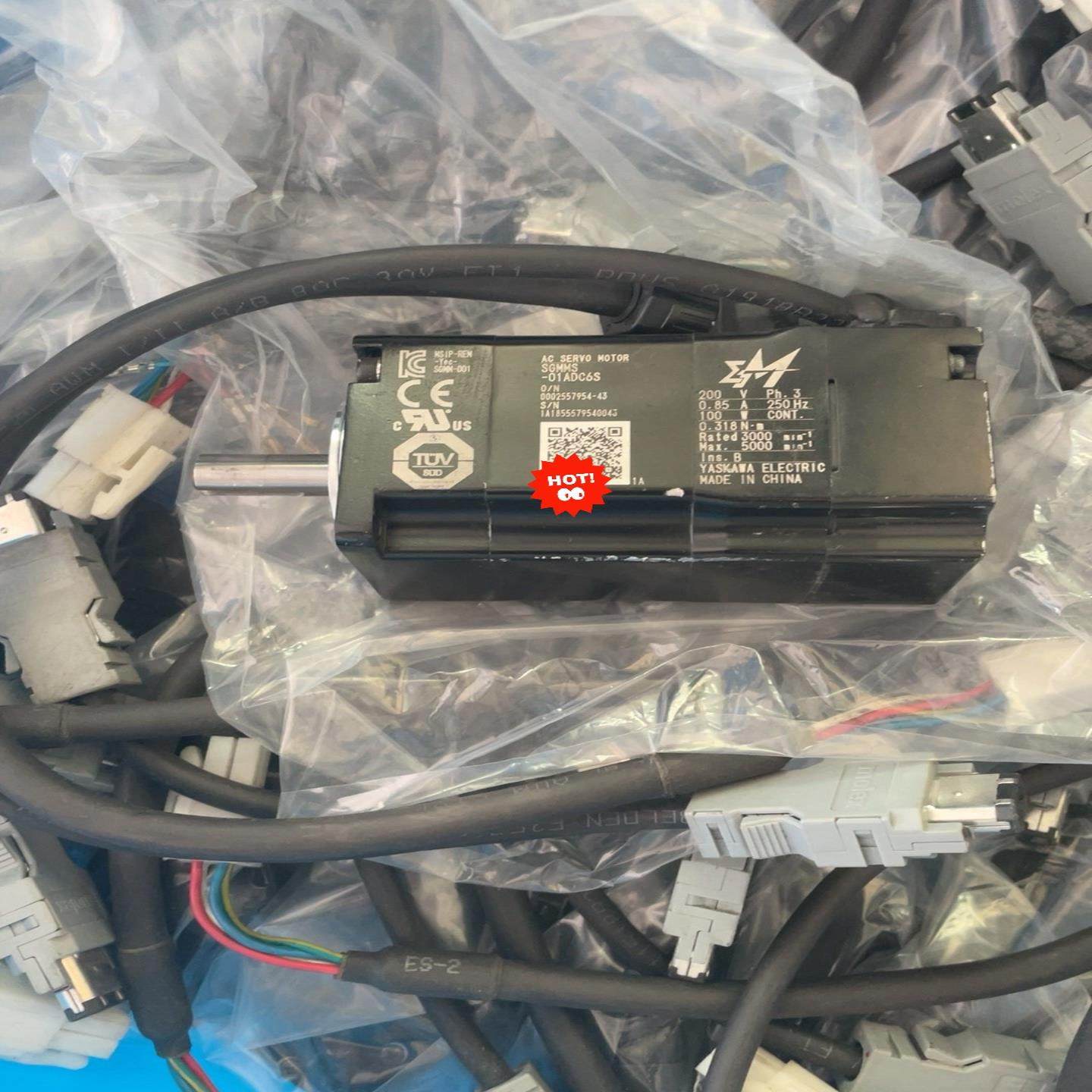 班美萝SGMMS-01ADC6S安川伺服电机拆机包好成色一般--议价商品