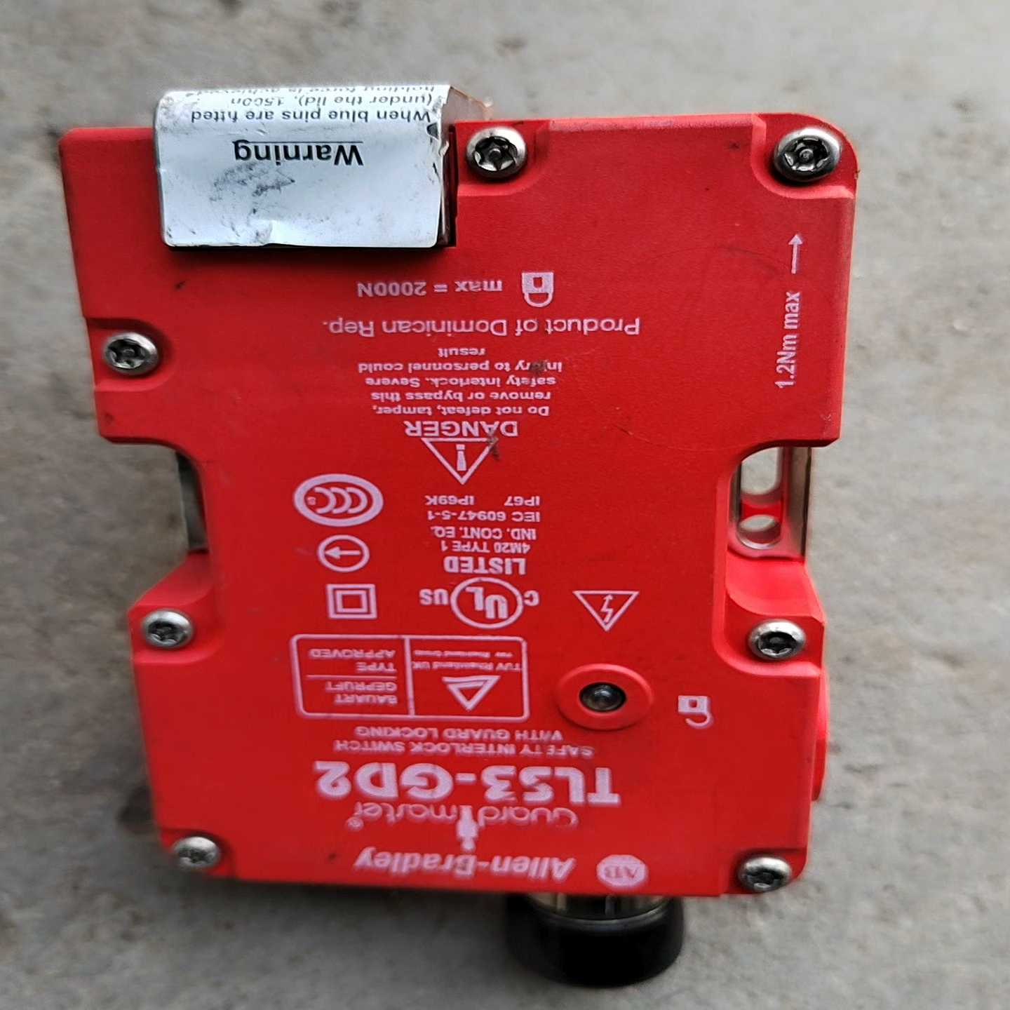 【请询价】AB罗克韦尔安全锁TLS3-GD2440G-T21BGPL