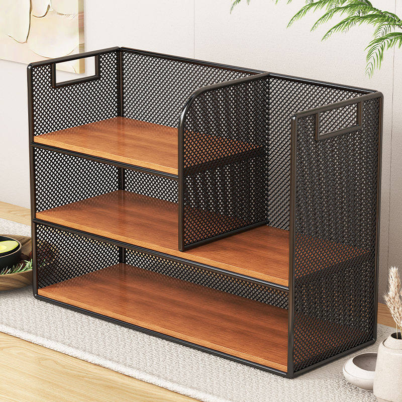 桌面置物架餐桌上收纳神器办公桌桌上工位水杯厨房台面书桌多