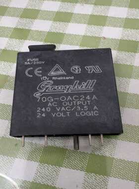 70G-OAC24A 固态  继电器 240VAC 3.5A~询价
