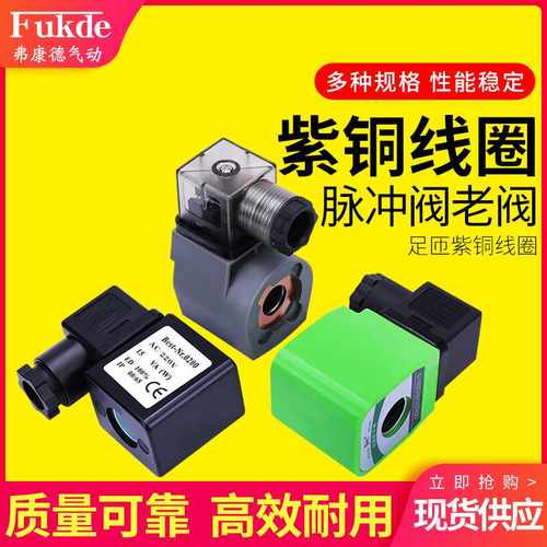 DMF电磁脉冲阀CY123线圈N282除尘配件24V/220V电磁阀Best-Nr.02