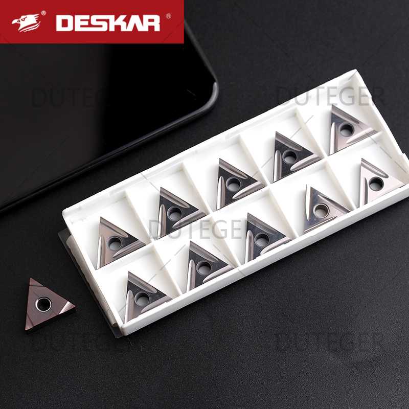 戴斯卡三角陶瓷数控刀片TNGG160402/160404R/L-F P C LF90车