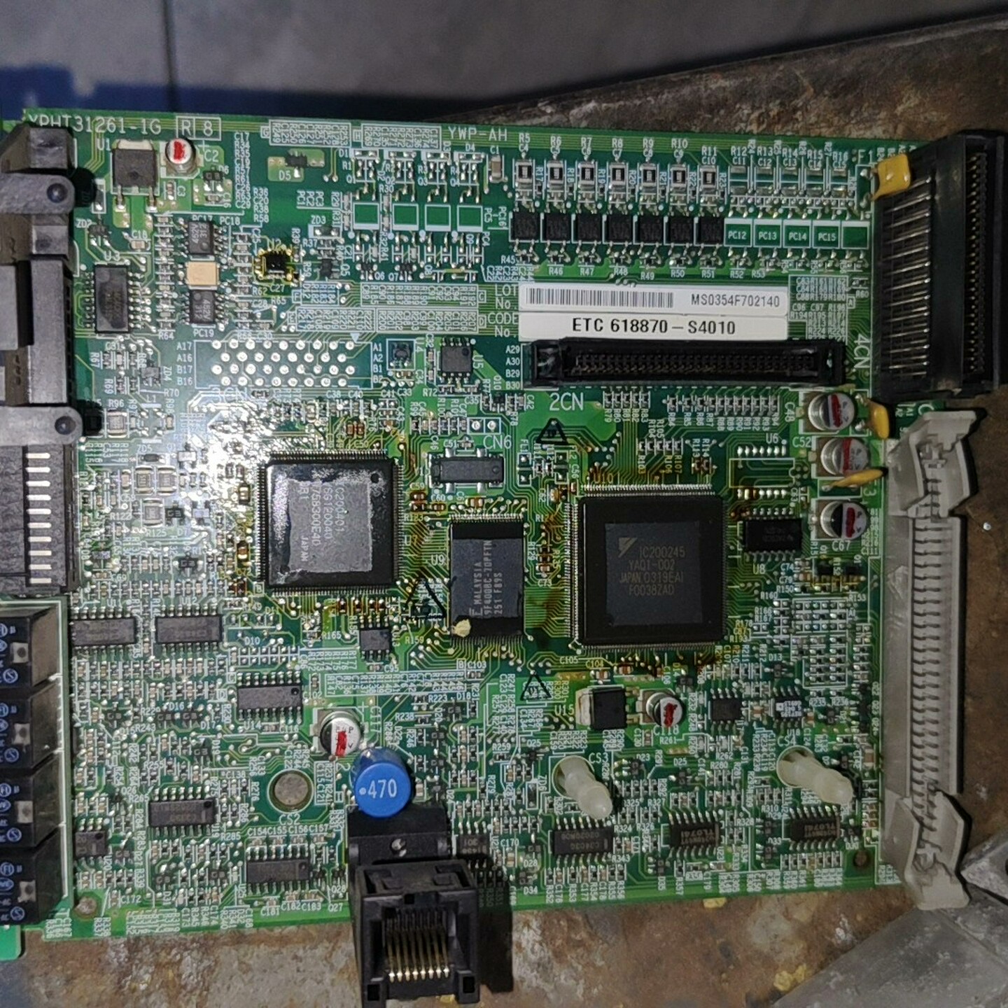 安川变频器CPU板ETC618870-S4010/端子（佳毅工控）