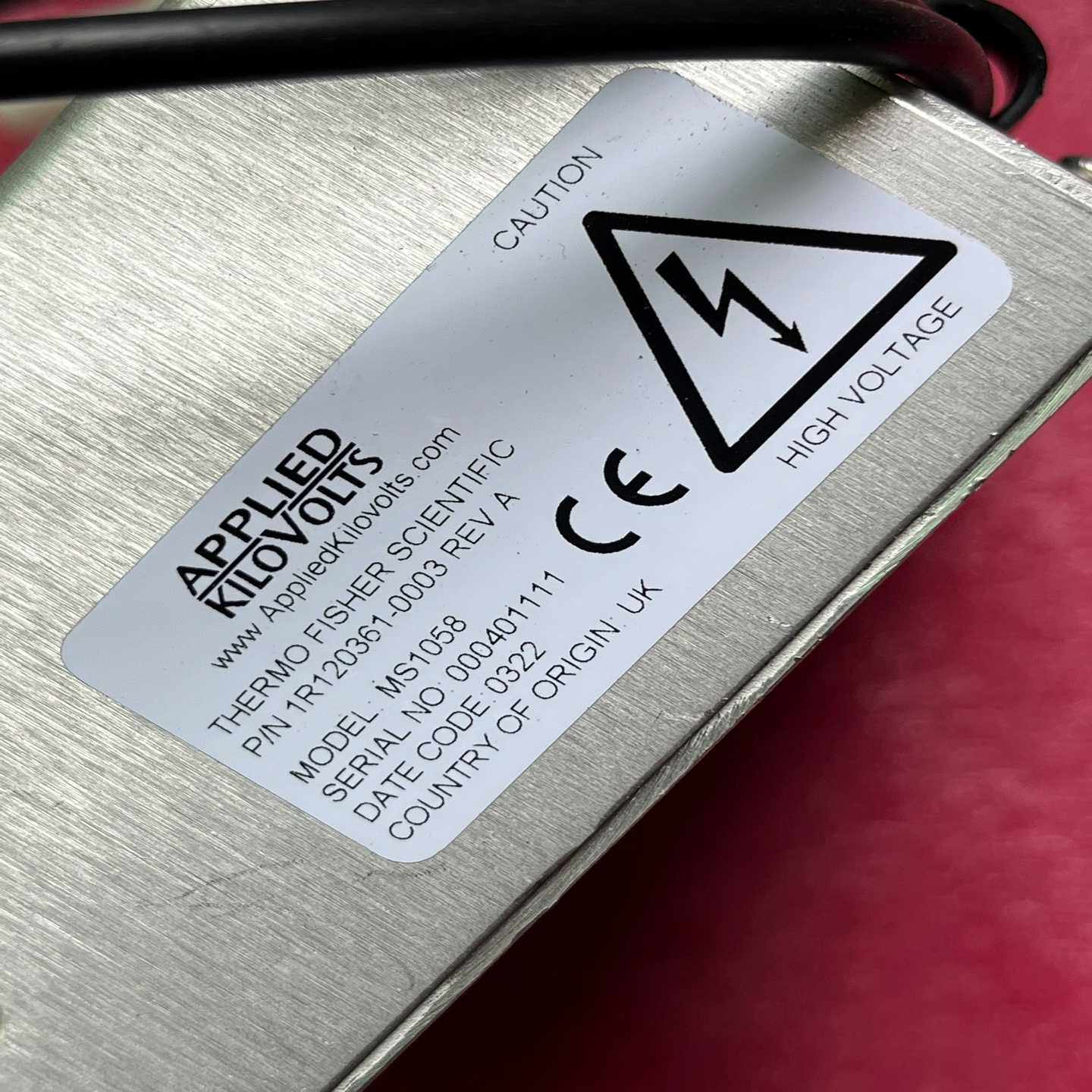 赛默飞APPLIED KILOVOLTS 高压模块 MS10（佳毅工控）