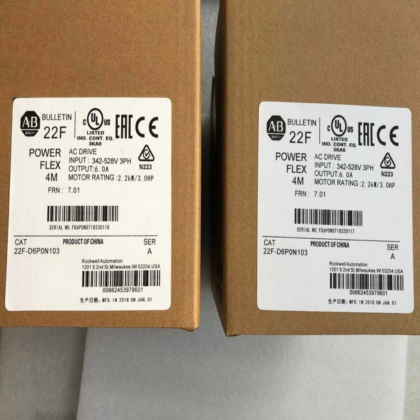 （碧碧商铺）AB变频器22F-D6P0N103 22F-D6P0N113