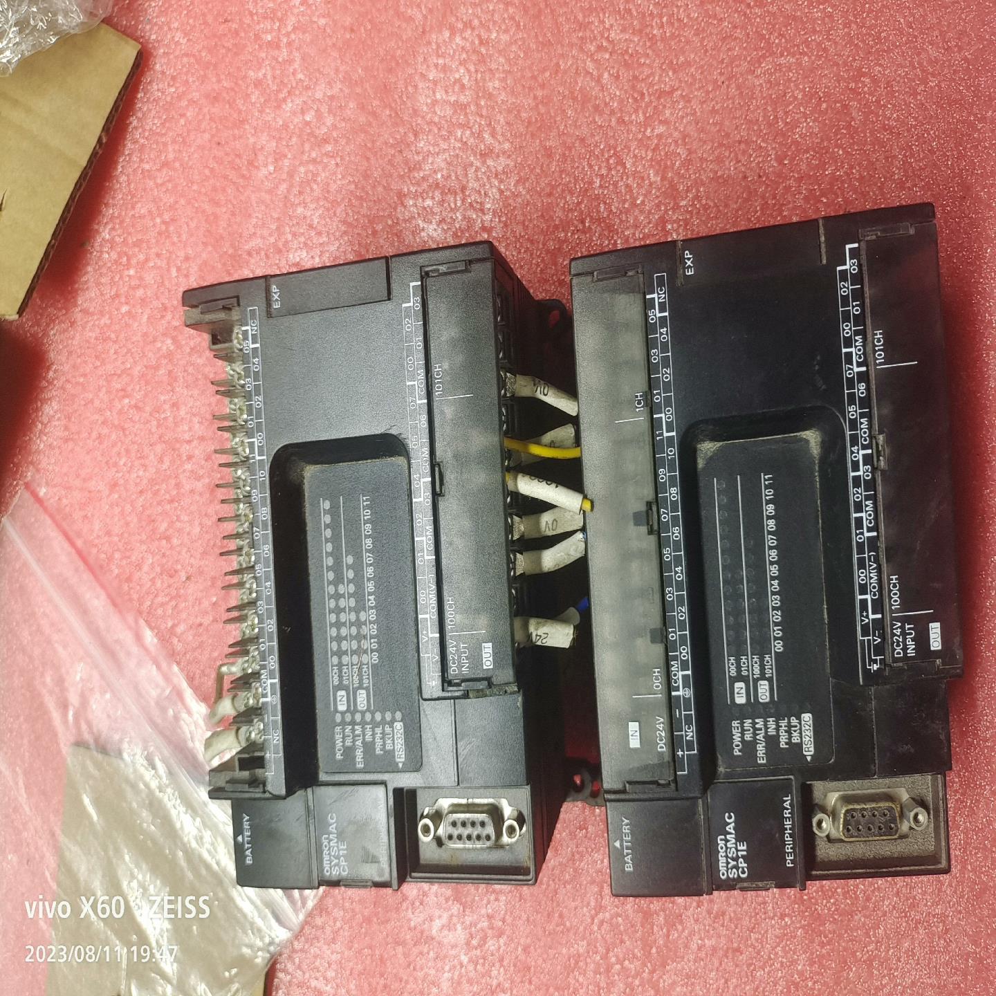 【议价】欧姆龙PLC两个型号CP1E-N30SDT-D拆机货