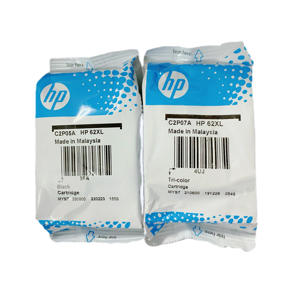 原装惠普62XL墨盒HP200 5540 5640 5740 7640 258 250打印机墨水