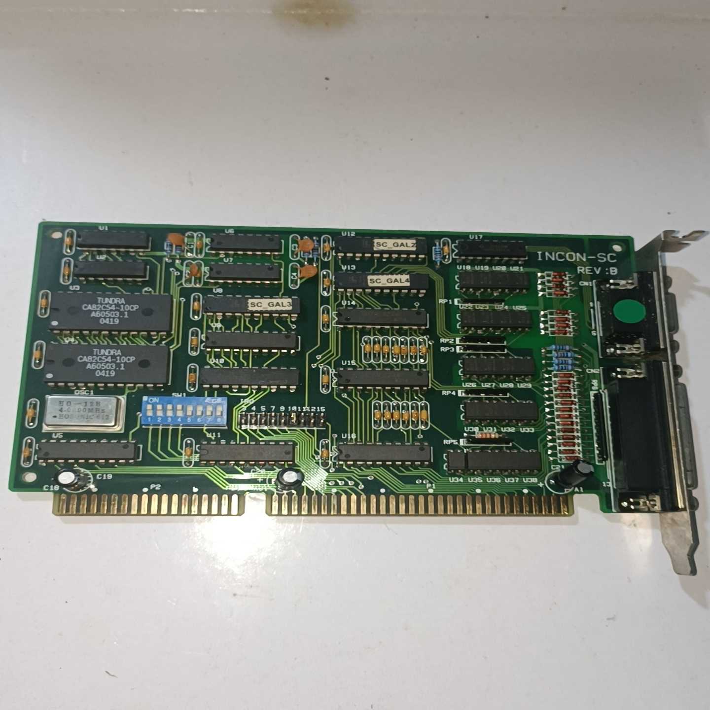 （时间电子）ISA接口工业工控机控制卡INCON-SC960105A