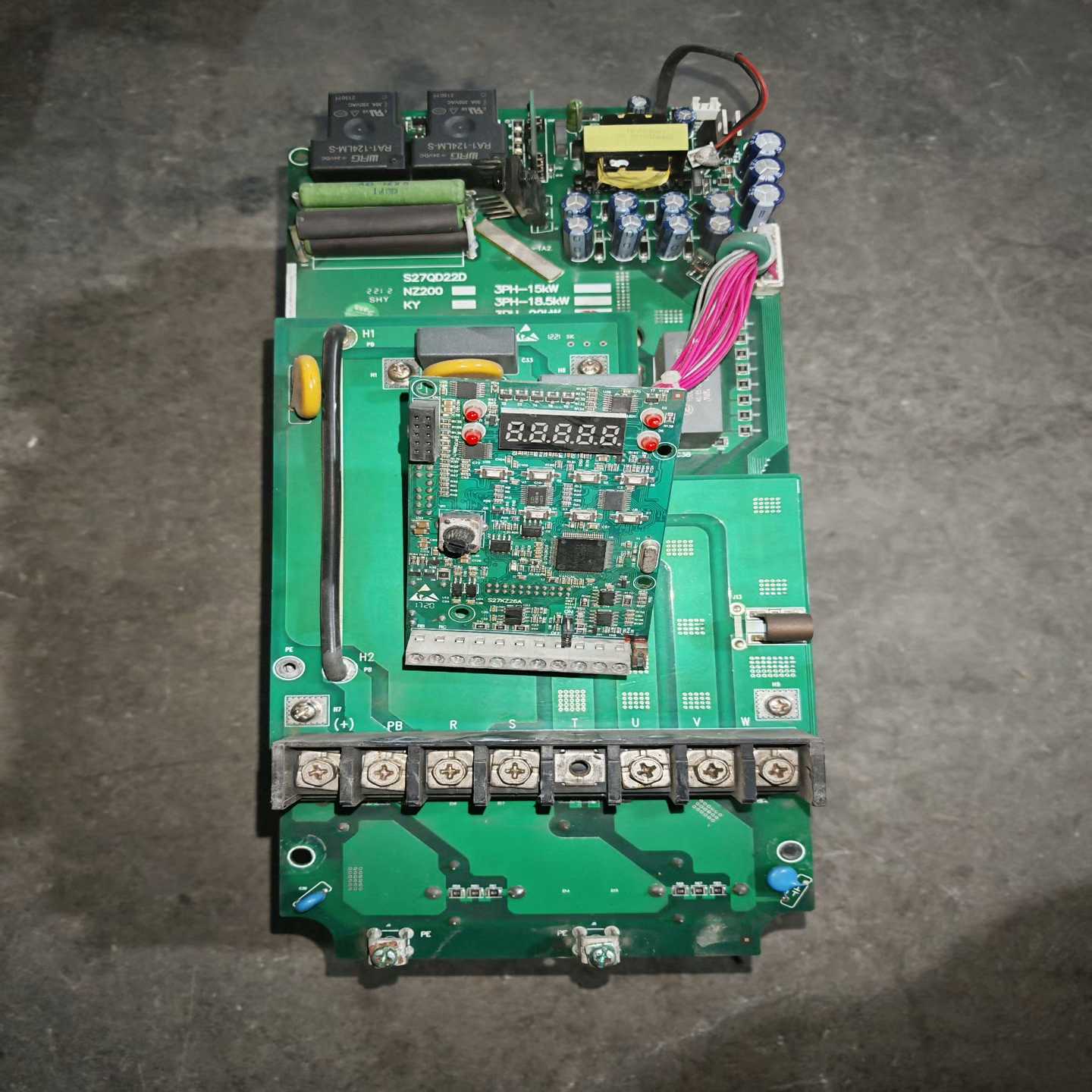 议价拆机空压机众辰永磁同步变频器NZ200T  22GY-4