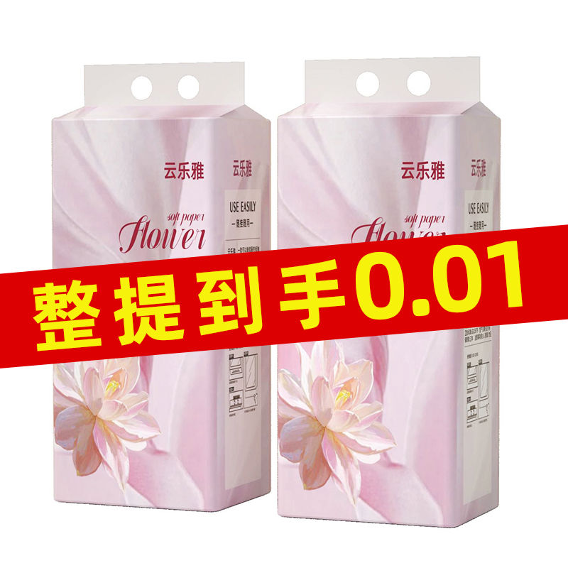 2400张12大提悬挂式抽纸厨房食材擦拭纸家庭擦手纸干湿两用卫