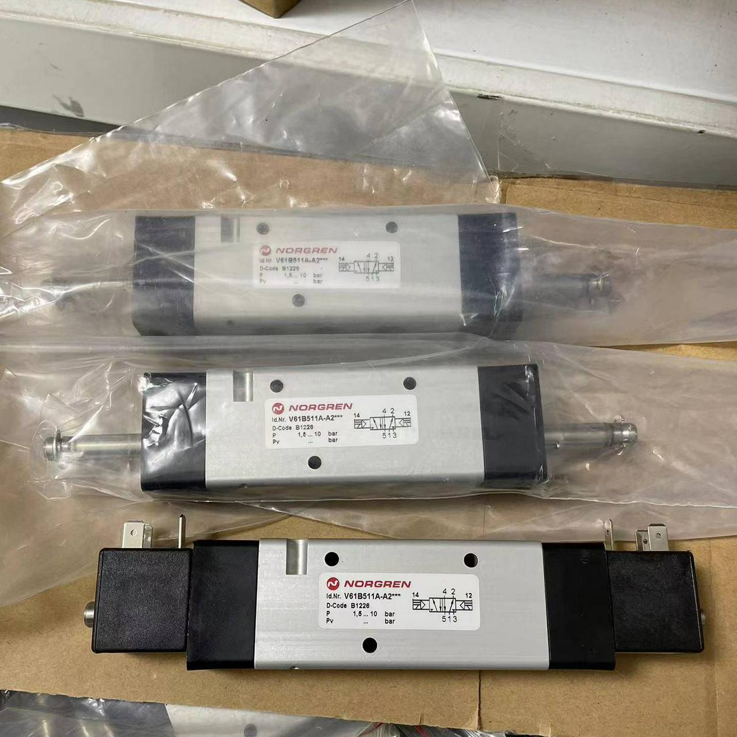 配件V61B511A-A219J诺冠Norgren先导式电磁阀G14螺纹220V议价