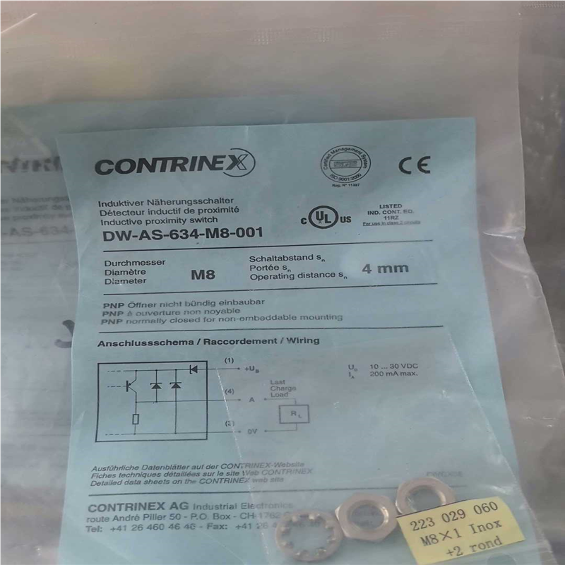 科瑞接近开关DW-AS-634-M8-001~询价