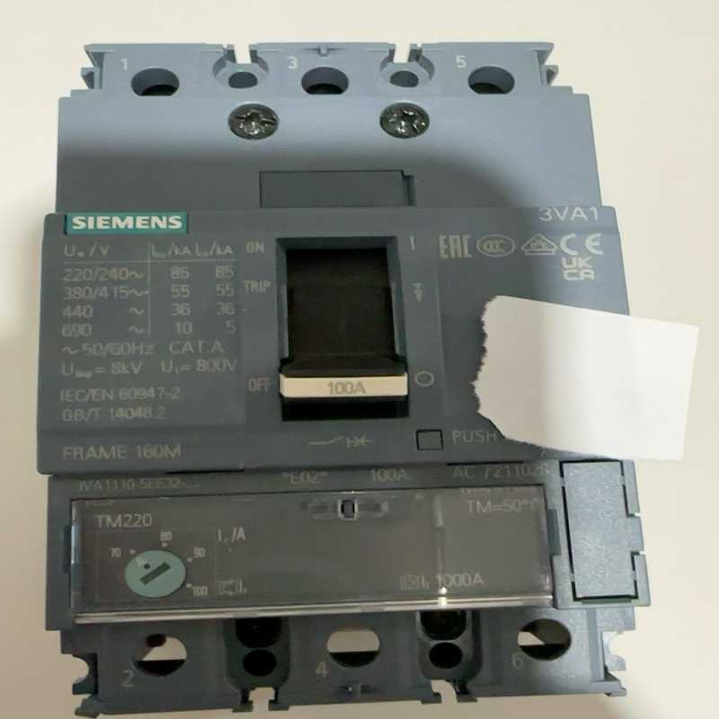 3VA1110-5EE32-0AA0西门子开关全新无包装