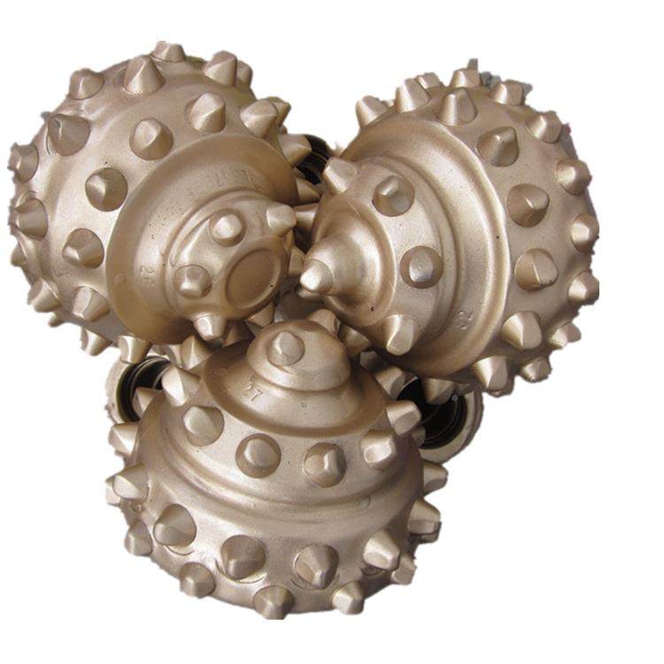 硬质DNX合金445牙mm轮头水井花岗岩地层用的牙轮钻钻头