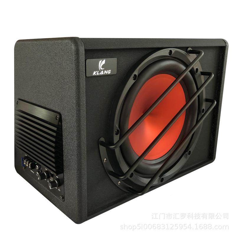 汽车音响改0装低音炮有源重低率音12v载大功车音箱1寸厂95213家直