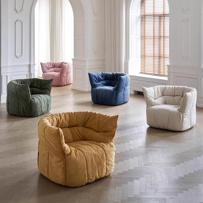 布里甘丁单人无品牌/沙发现简设计师布约艺懒人沙发家用复古风休