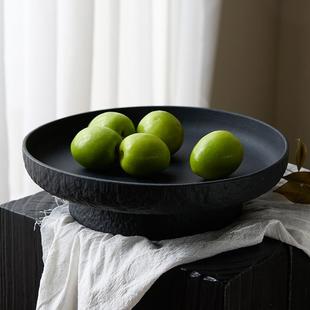 立风物米高脚果5盘客厅茶几44436用轻奢高档202年家新款 商用黑色