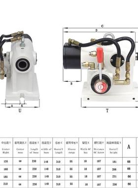 四轴尾座3KWH51160204轴顶针尾座数控座分度头1手动尾尾顶